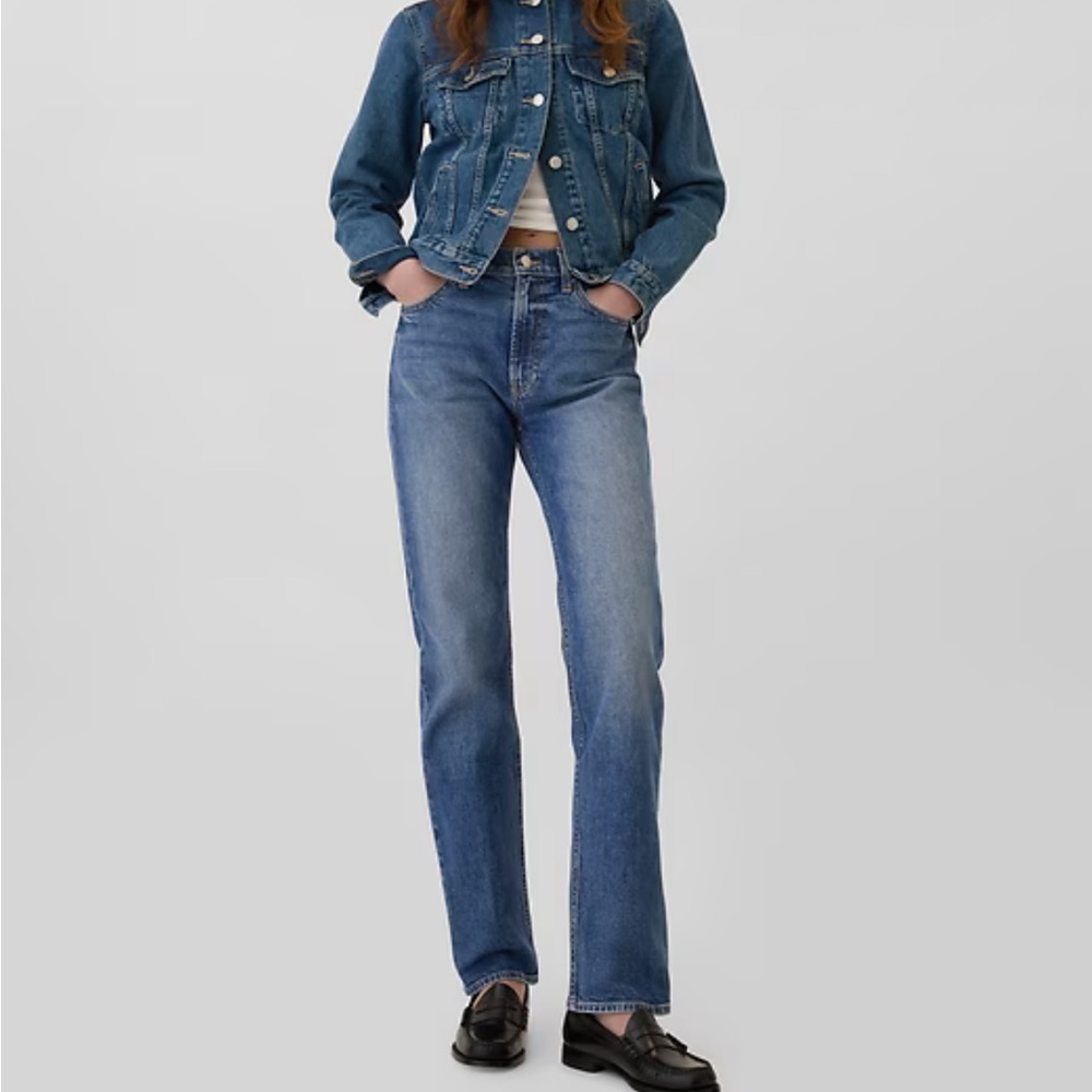 GAP High Rise Mom Jean